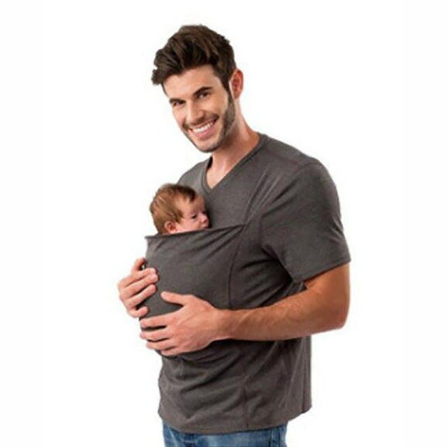 Mom Carrier Baby T-shirt