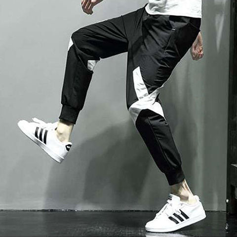 Casual slim-fit pants men