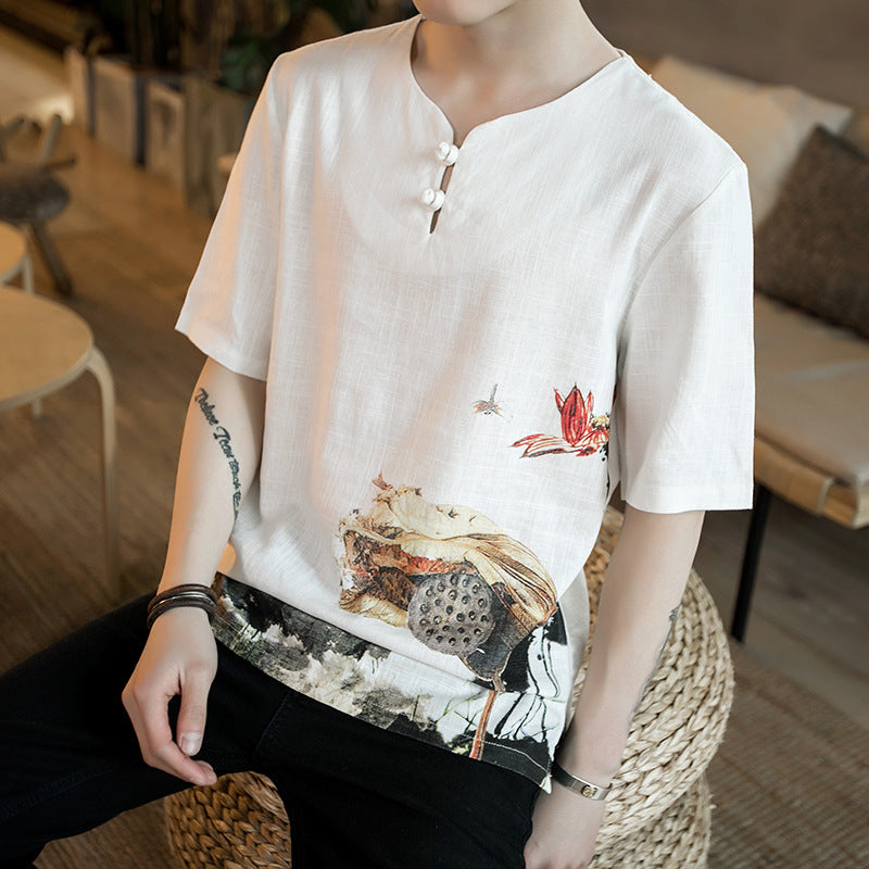 Printed Short Sleeve T-shirt