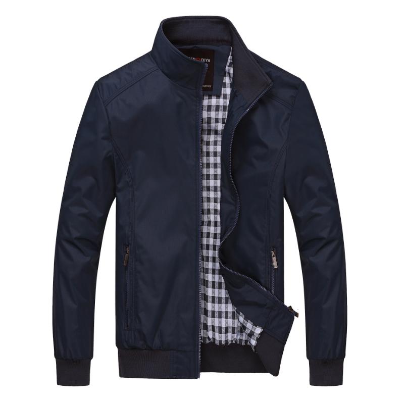 Men Overcoat Bomber Jacket