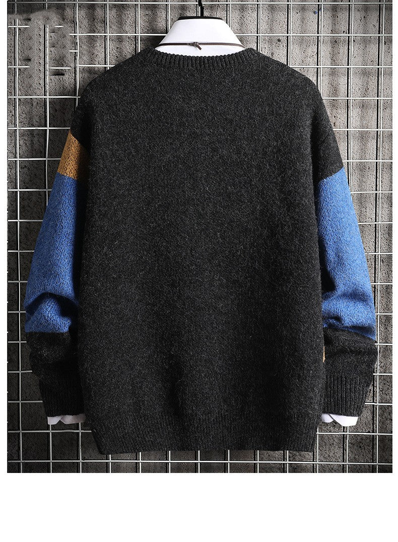 Men's Thickened Thermal Bottoming sweater