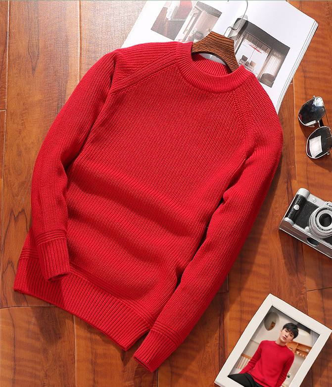 Men's crew-neck sweatshirt