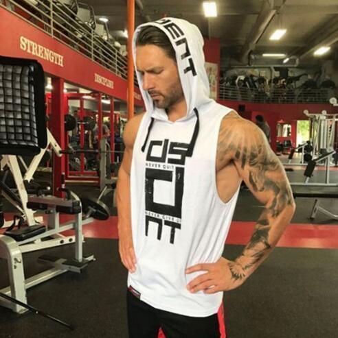 Mens Summer Sleeveless Hoodies