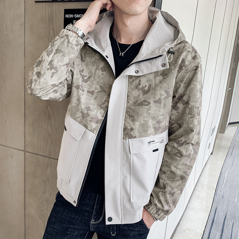 Windbreaker jacket men's spring and autumn jacket