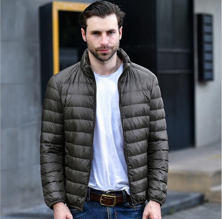 Casual down jacket for men