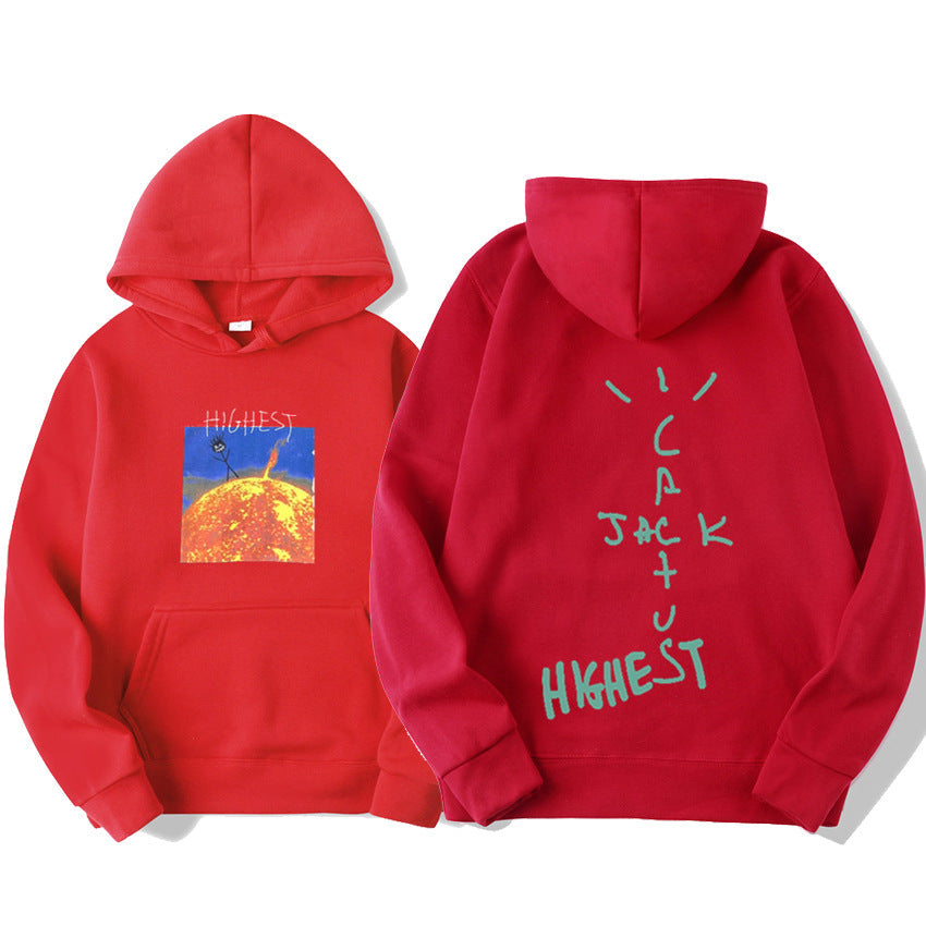 Printed hoodie for men & women