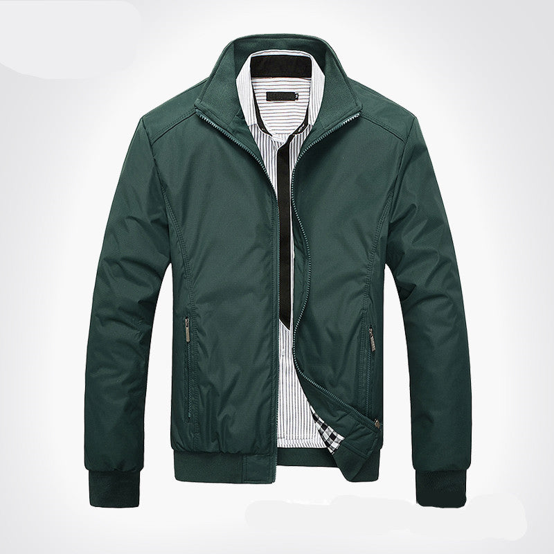 Men Overcoat Bomber Jacket