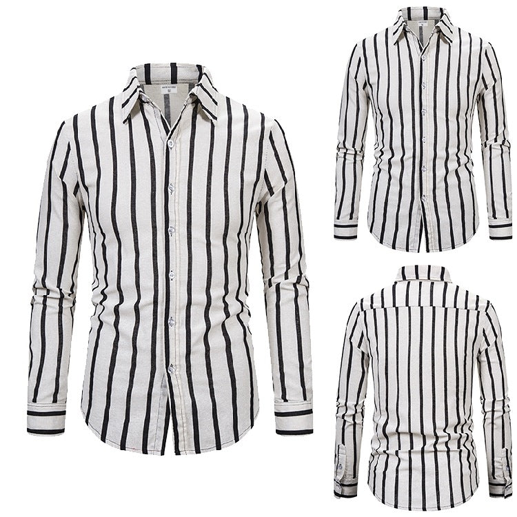 Men's striped shirt