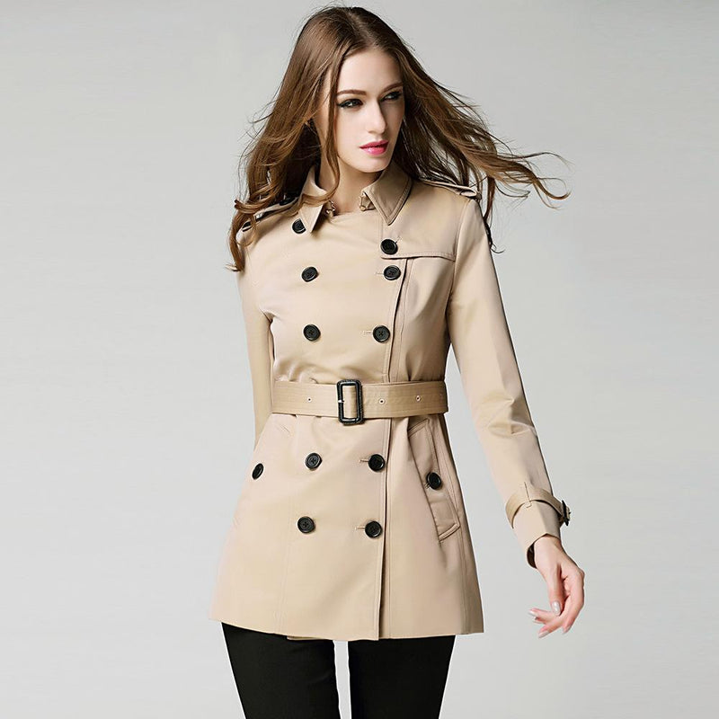 Double-Breasted Trench Coat