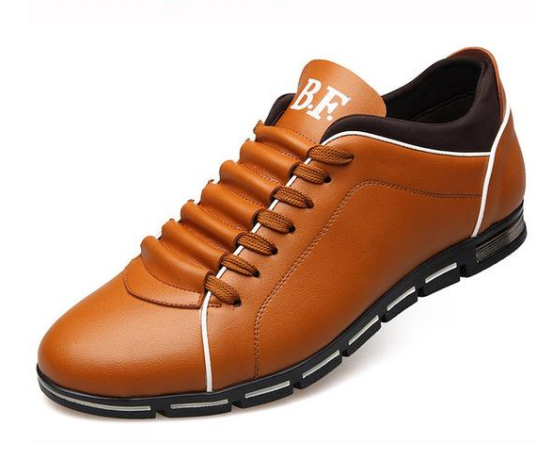 Men Casual Shoes Fashion Leather Shoes for Men Summer Men's Flat Shoes