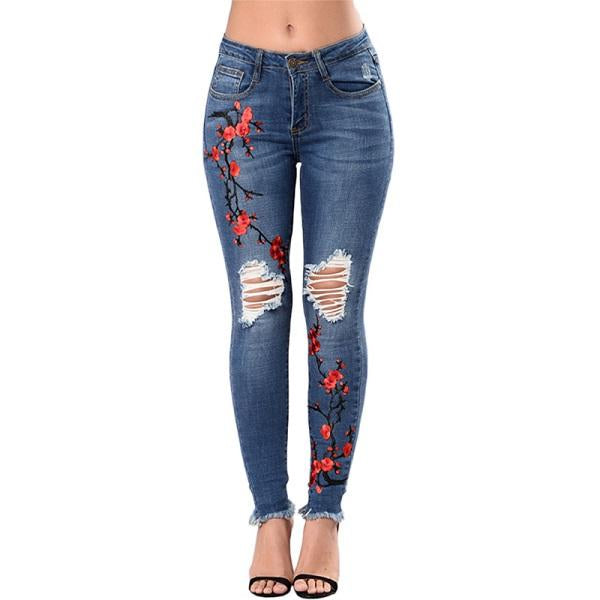 Women Pencil Denim Jeans