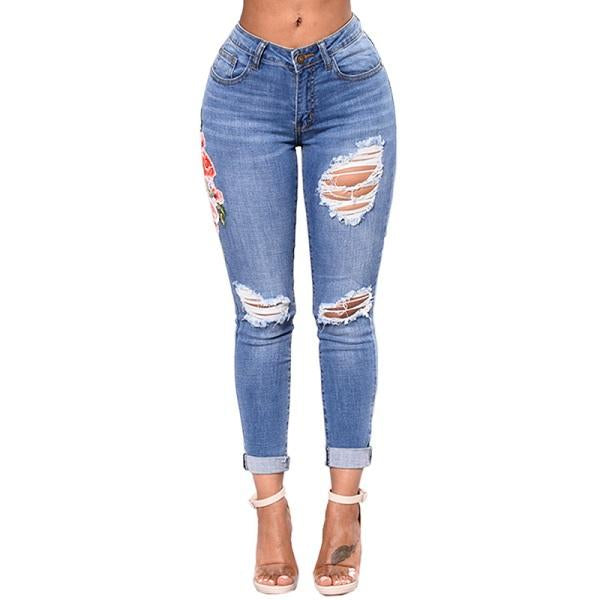 Women Pencil Denim Jeans