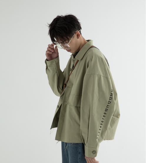 Oversize jacket male