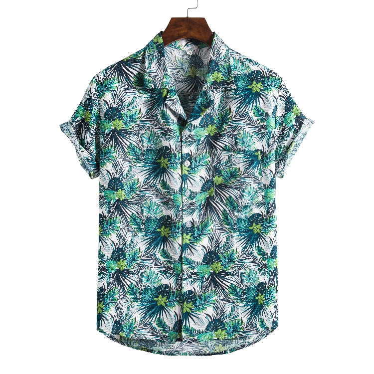 Men Printed Summer beach shirts