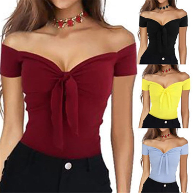 Leisure T-shirt Tops Lady Shirt