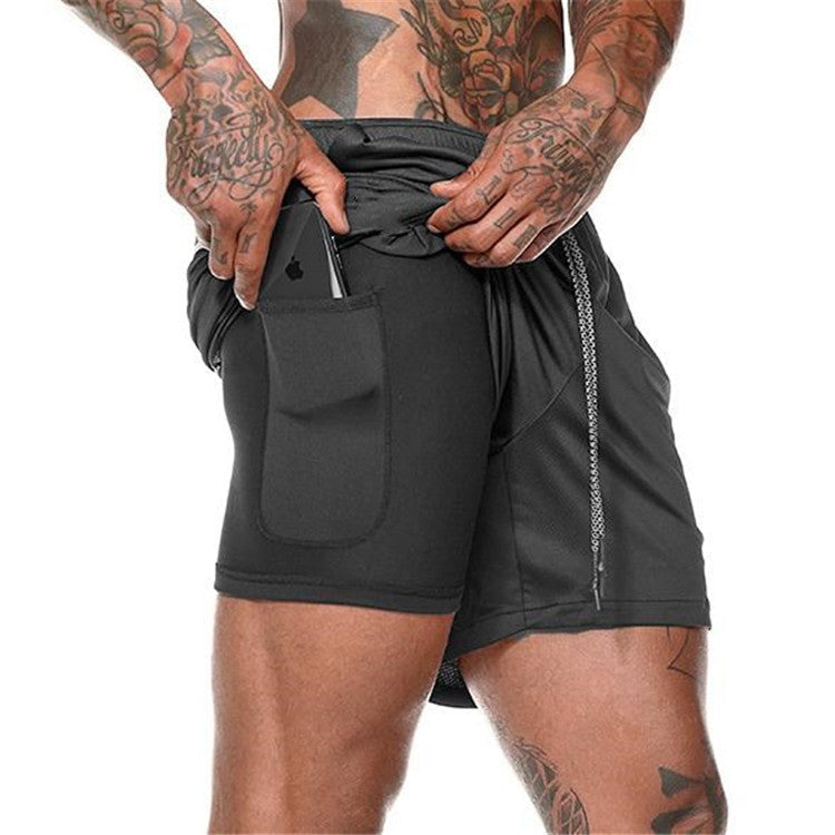 Casual Shorts Mesh Sports Pants Men