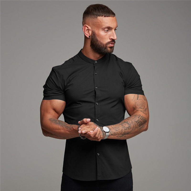 Short Cool Breathable Shirt men