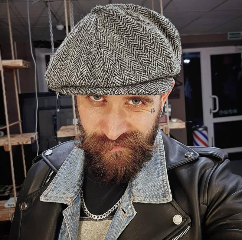 Peaky blinders hat Newsboy Woolen Bud Hat