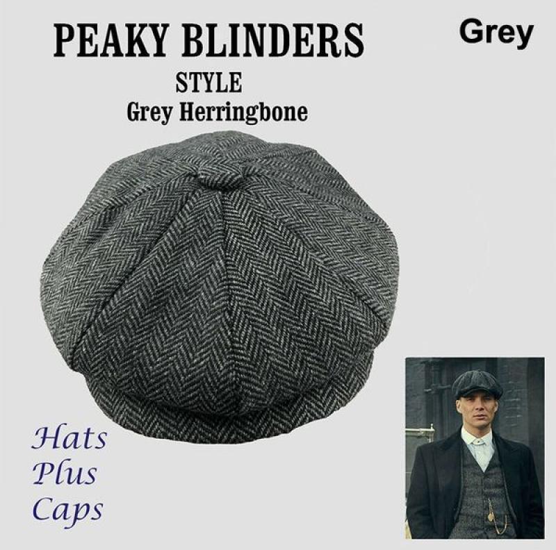 Peaky blinders hat Newsboy Woolen Bud Hat