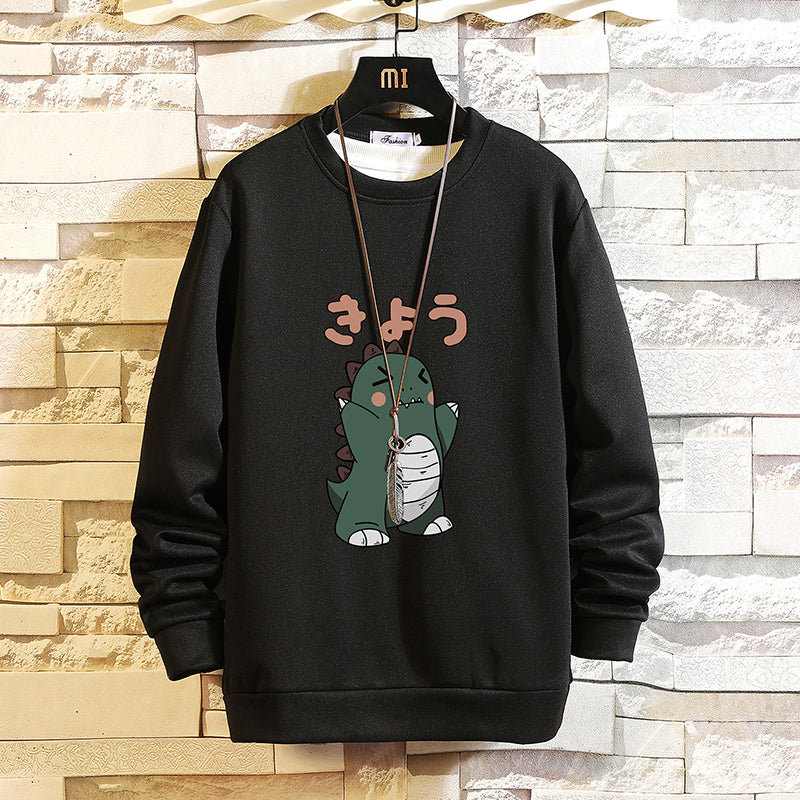 Men's Autumn and Winter Bottoming sweatshirt