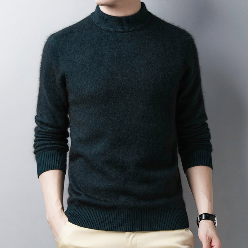 Half Collar Wool Sweater