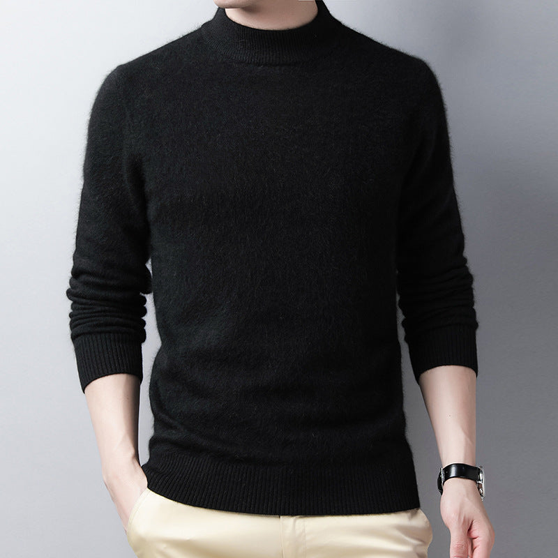 Half Collar Wool Sweater