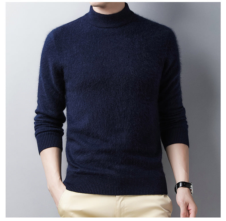 Half Collar Wool Sweater