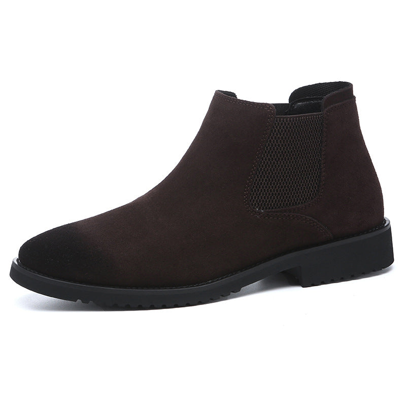 High Top Chelsea Ankle Boots