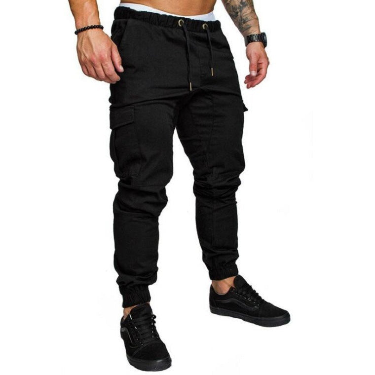 Men's Woven Casual Drawstring Pants