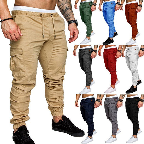 Men's Woven Casual Drawstring Pants