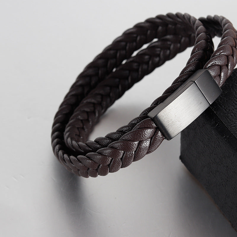 Double-Layer Braided Bracelet