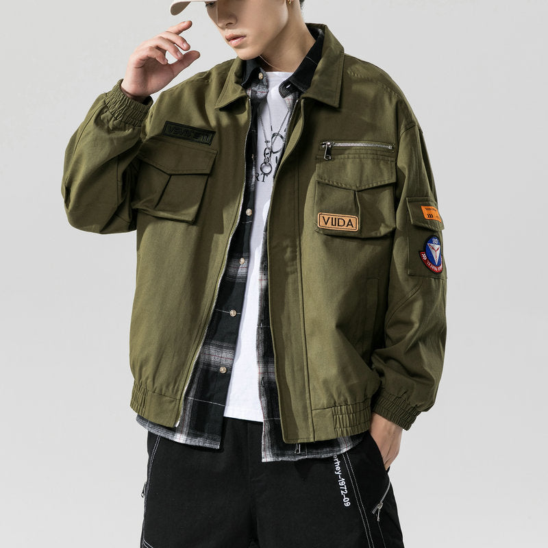 New Loose Casual Bomber Jacket