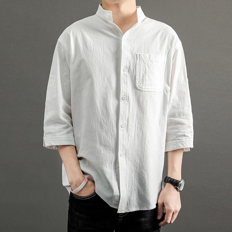 Summer Casual Loose All-Match Short-Sleeved Shirt