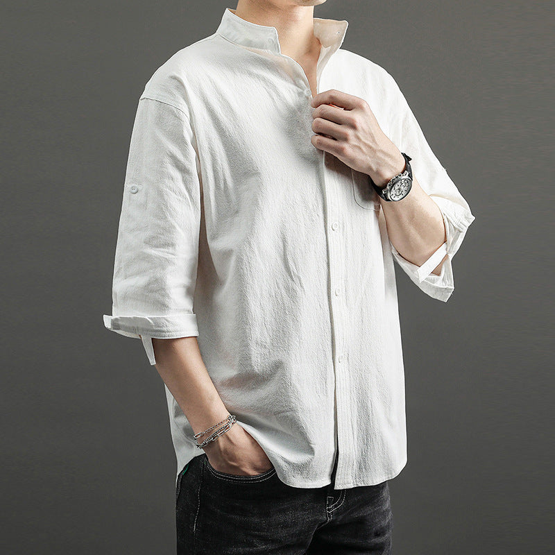 Summer Casual Loose All-Match Short-Sleeved Shirt