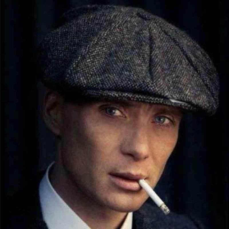 Sombrero Peaky Blinders, gorras de lana para vendedor de periódicos, gorras planas en espiga para hombre, Gatsby