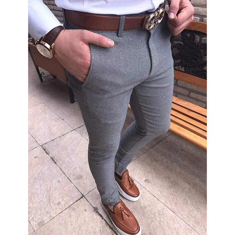 Casual Trousers Men's Suit Trousers