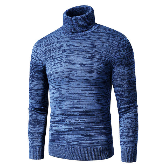 Men's Autumn New Casual Color Matching Cotton Velvet sweater