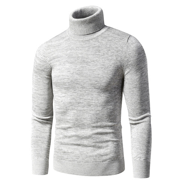 Men's Autumn New Casual Color Matching Cotton Velvet sweater