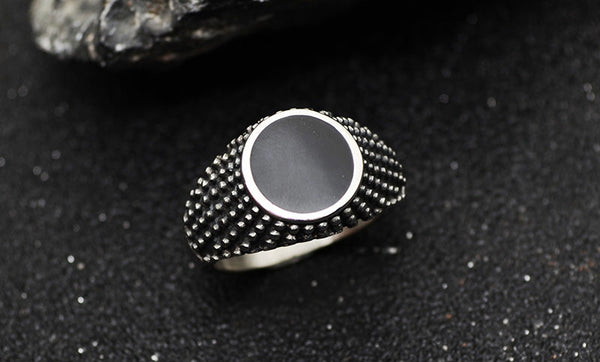 Dripping Polka Dot Square Ring