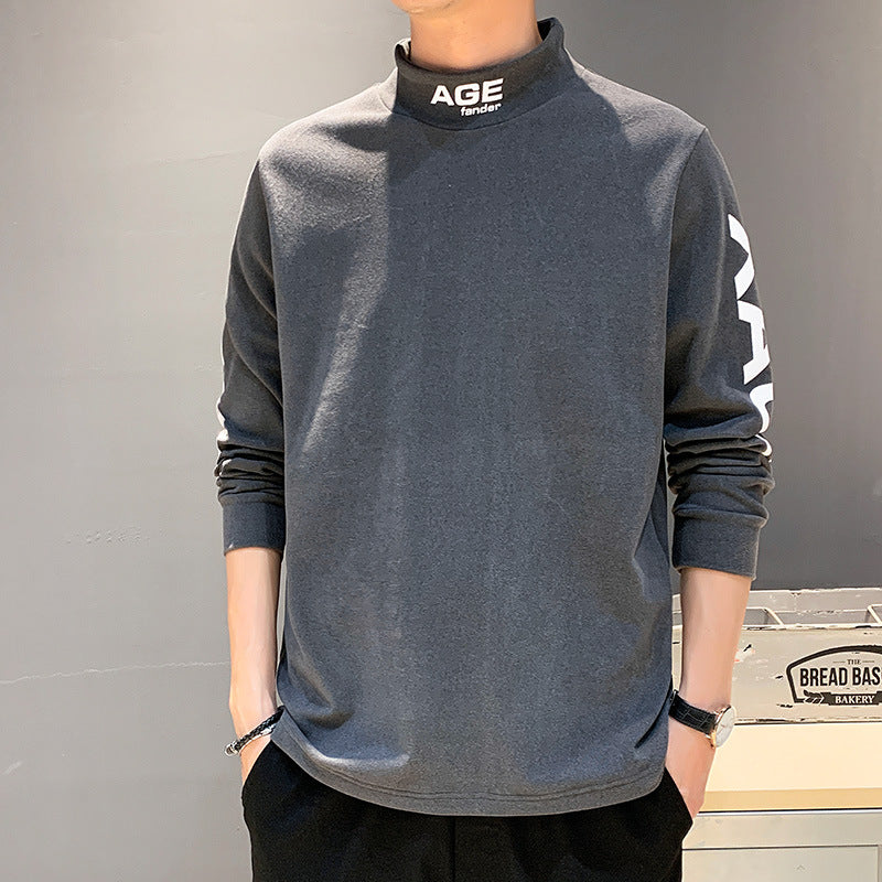 Men's Loose Long-Sleeved Round Neck Sweater