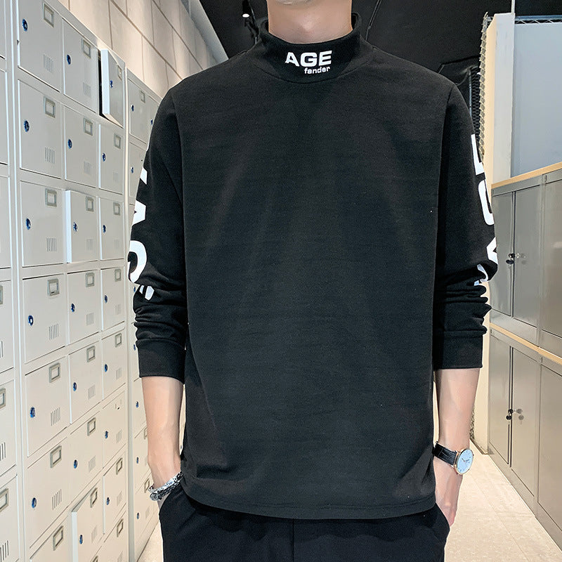 Men's Loose Long-Sleeved Round Neck Sweater