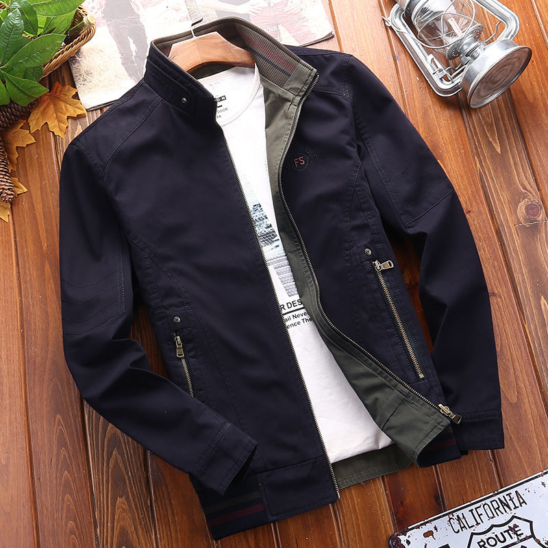 Outdoor Leisure Double-Sided Wear Loose Jacket