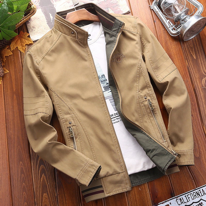 Outdoor Leisure Double-Sided Wear Loose Jacket