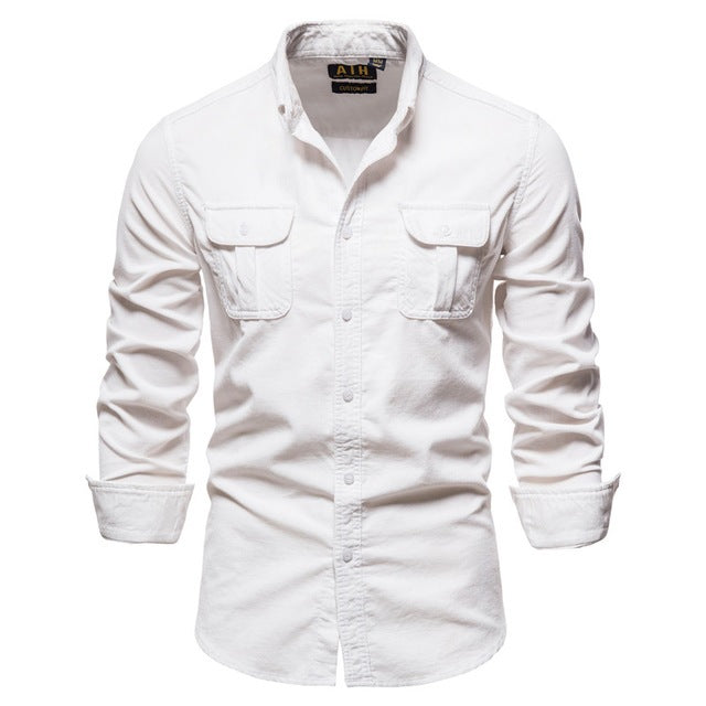 Men's Double pocket shirt for men