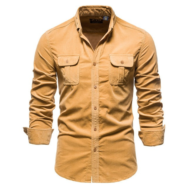 Men's Double pocket shirt for men