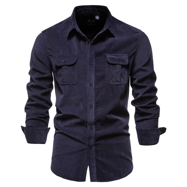 Men's Double pocket shirt for men