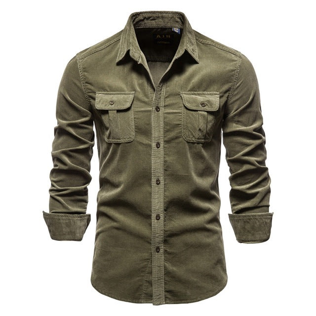 Men's Double pocket shirt for men