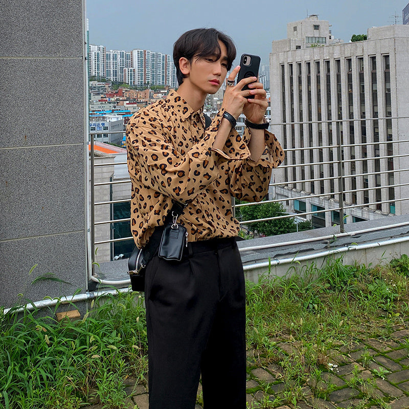 Leopard Shirt for Men