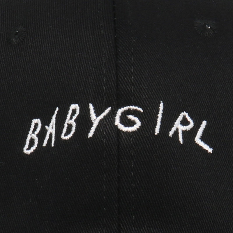 BABYGIRL Letter Embroidered Baseball Cap