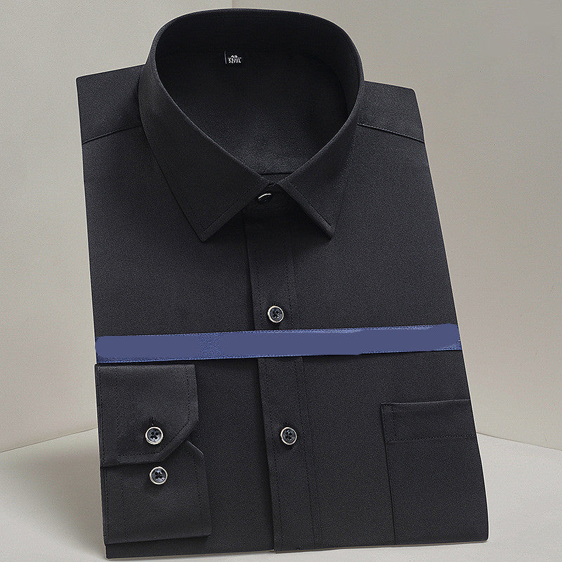 Mercerized Stretch Shirt Men